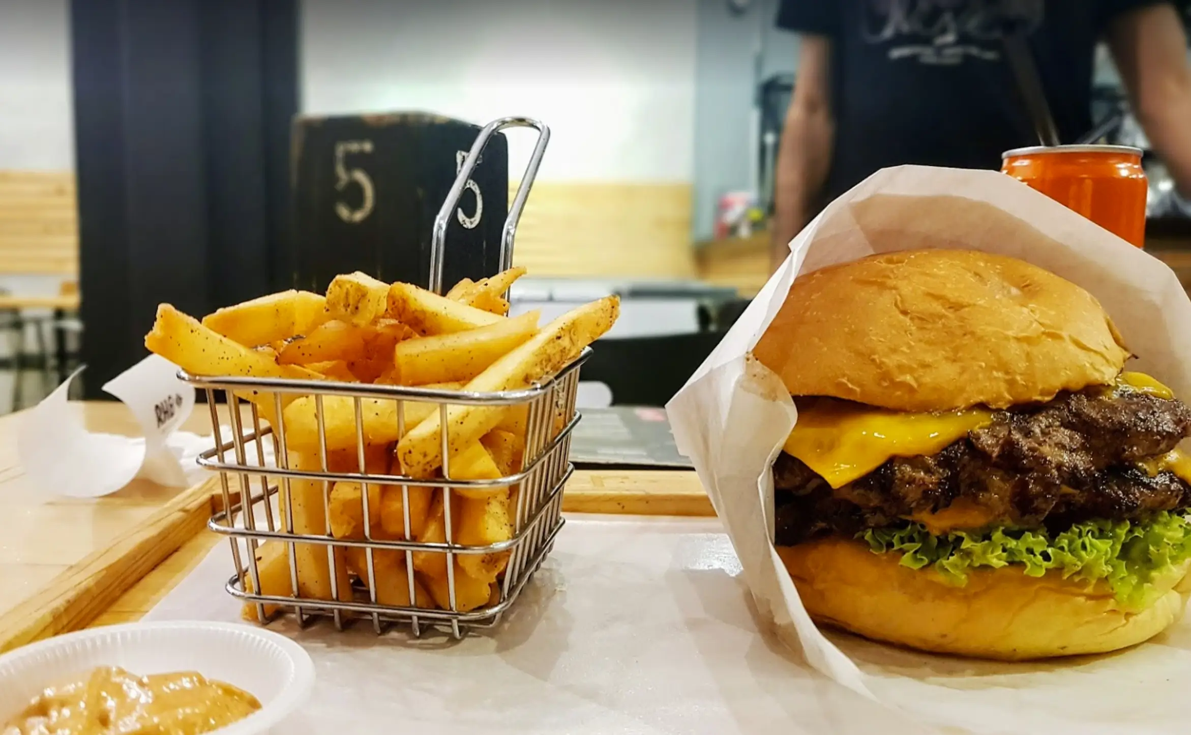 Burger on 16
